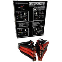 Associated 6366 Multi Car Battery Charger, 4 Channels, 12 Volt, 20 Amps