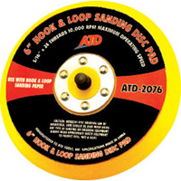 ATD 2076 6 Inch Quick Change Sanding Disc Pad