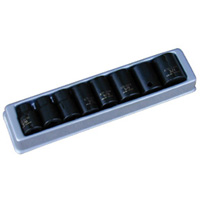 ATD 2200 3/8" 6-Point Shallow Impact Socket Set