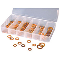 110 Pc. Copper Washer Assortment ATD359 | ToolDiscounter