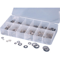 ATD 360 350 Pc. Stainless Lock And Flat Washer Assortment