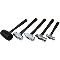 ATD 4045 5 Pc. Hammer Set With Fiberglass Handles
