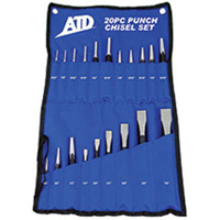 20 Pc. Punch And Chisel Set ATD720 | ToolDiscounter