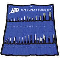 29 Pc. Punch And Chisel Set ATD729 | ToolDiscounter