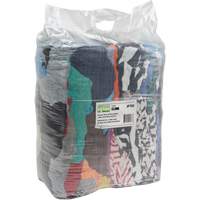 Aurora Tools JP783 Recycled Material Wiping Rags, Cotton, Mix Colors, 25 lbs.