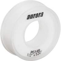 Aurora Tools PG148 Teflon&reg; Sealing Tape, 520" L x 1/2" W, White