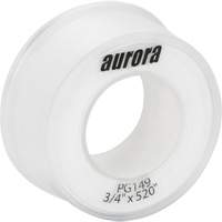 Aurora Tools PG149 Teflon&reg; Sealing Tape, 520" L x 3/4" W, White
