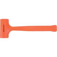 Aurora Tools TJZ036 Dead Blow Hammer, 16 oz., Textured Grip, 11-3/4" L