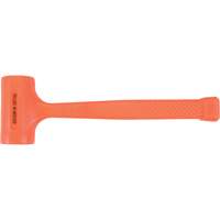 Aurora Tools TJZ037 Dead Blow Hammer, 24 oz., Textured Grip, 12-3/4" L