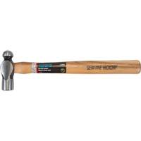 Aurora Tools TJZ039 Ball Pein Hammer, 8 oz. Head Weight, Plain Face, Wood Handle