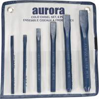 Aurora Tools TLZ420 6-Piece Cold Chisel Set