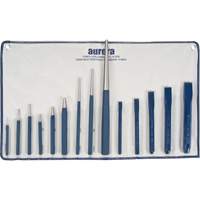 Aurora Tools TLZ434 Punch and Chisel Set, 14 Pieces