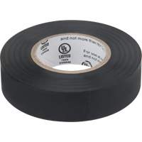 Aurora Tools XE890 Electrical Tape, 19 mm (3/4") x 18 M (60'), Black, 7 mils