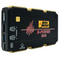 AutoMeter EP-800 Emergency Jump-Start Battery Pack, 14.8V, 800A Peak, 1800 MAH