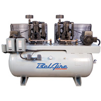 20 Hp Two Stage Electric Duplex Air Compressor BEL6312D4 | ToolDiscounter