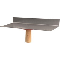 Bon 15-247-B9 Steel Hawk, 12 Inch x 6 Inch, With Lip