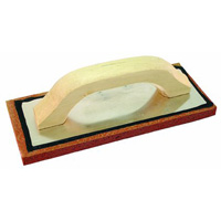 Bon 83-113-B10 Red Rubber Float with Wood Handle