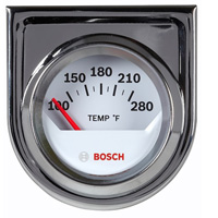 Gauge,Water / Oil Temperature, Electric, White - Styleline BOSFST8201 | ToolDiscounter