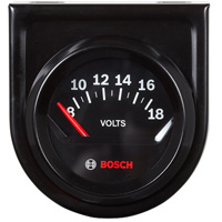 Gauge, Voltmeter, Black - Styleline BOSFST8215 | ToolDiscounter