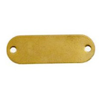 CH Hanson 41152-100 Rectangle Tag with Round Ends