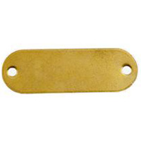 CH Hanson 41177-100 Rectangle Tag with Round Ends