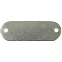CH Hanson 41188-100 Rectangle Tag with Round Ends