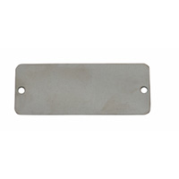 CH Hanson 41318-100 Rectangle Tag with Rounded Corners