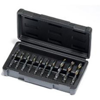 Champion Cutting DT22HEX-SET10 Combination Drill And Tap Set Hex