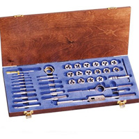 40 Pc Ultra Tap And Die Set W/ Hardwood Box CHIS40-ULTRA | ToolDiscounter