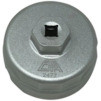 K Tool International 73635 Master Oil Filter Wrench Kit With 3/8" Drive, Molded Case