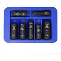 CTA 7307 7 Pc. Half Metric Flip Socket Set