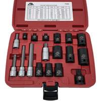 CTA 7394 Brake Caliper Socket Set, 18 Pieces