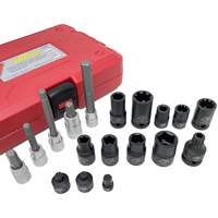 CTA 7394 Brake Caliper Socket Set, 18 Pieces