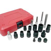 CTA 7394 Brake Caliper Socket Set, 18 Pieces