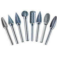 Drill America DUL5SET 11 Pc Solid Carbide Bur Set