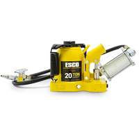 ESCO 10382 Pro Series 20 Ton "Shorty" Air Hydraulic Bottle Jack