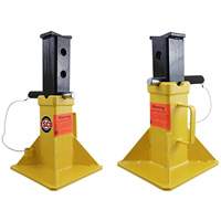 ESCO 10455-PAIR 22 Ton Pin Style Jack Stand Pair  Short Style