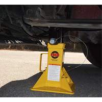 ESCO 10455-PAIR 22 Ton Pin Style Jack Stand Pair  Short Style