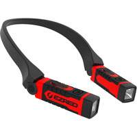 EZRED NK15 Rechargeable Neck Work Light, 300 Lumens, Red