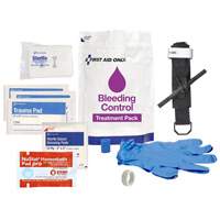 FIRST AID ONLY 91166 Bleeding Control Treatment Pack