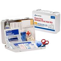 25-Person ANSI A Heavy-Duty Vehicle Metal First Aid Kit FAO91336 | ToolDiscounter