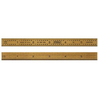 Fowler 52-309-006-0 6 Inch Gold Flex Rule 5R