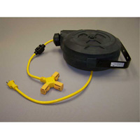 Saf-T-Lite- 2630-3000 Power Supply with Circuit Breaker Triple Receptacle 30ft Reel Saf-T-Lite- 2630-3000 Power Supply with Circuit Breaker Triple Receptacle 30ft Reel