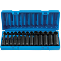 3/8 Inch 26 Pc Standard / Deep Metric Set GRY1226M | ToolDiscounter