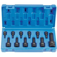 Impact, Internal Torx Set, 1/4, 3/8 And 1/2 Inch GRY1234T | ToolDiscounter