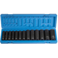 Socket Set, Impact, 1/2 GRY1312D | ToolDiscounter