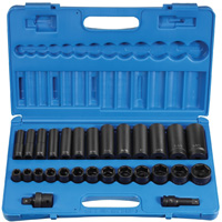 Grey Pneumatic 1328RD 28 Piece Regular/Deep Set