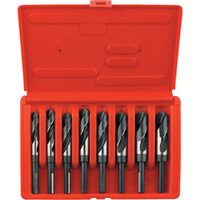 Hanson 90108 Reduced Shank Silver And Deming Drill Bit Set