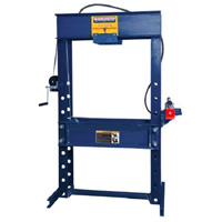 Hein Werner HW93412 55 Ton Rolling Head Press With Electric Pump