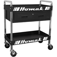 30 Inch 1 - Drawer Service Cart, Black HOMBK06030210 | ToolDiscounter